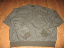 VERY NICE MENS ZERO RESTRICTION LONG SLEEVE 1/4 SNAP PULLOVER SIZE L LARGE