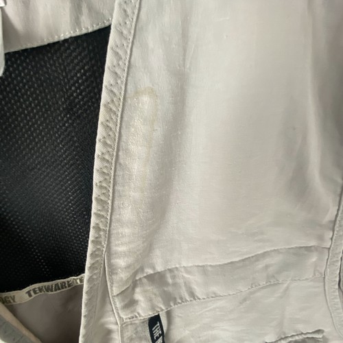 Vintage The North Face Weste Jacke Herren Medium Beige Tekware Technology Full Zip - Bild 17 von 24