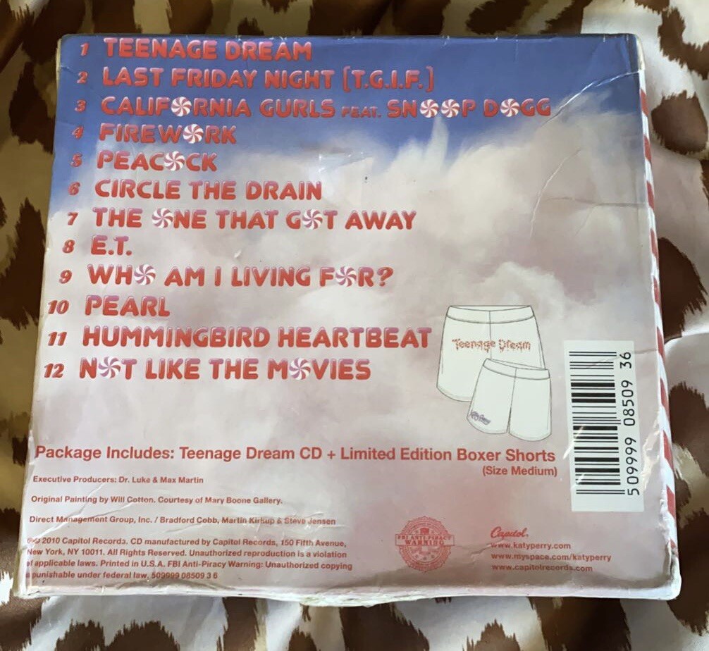 Teenage Dream by Katy Perry (CD, Aug-2010, Capitol) for sale
