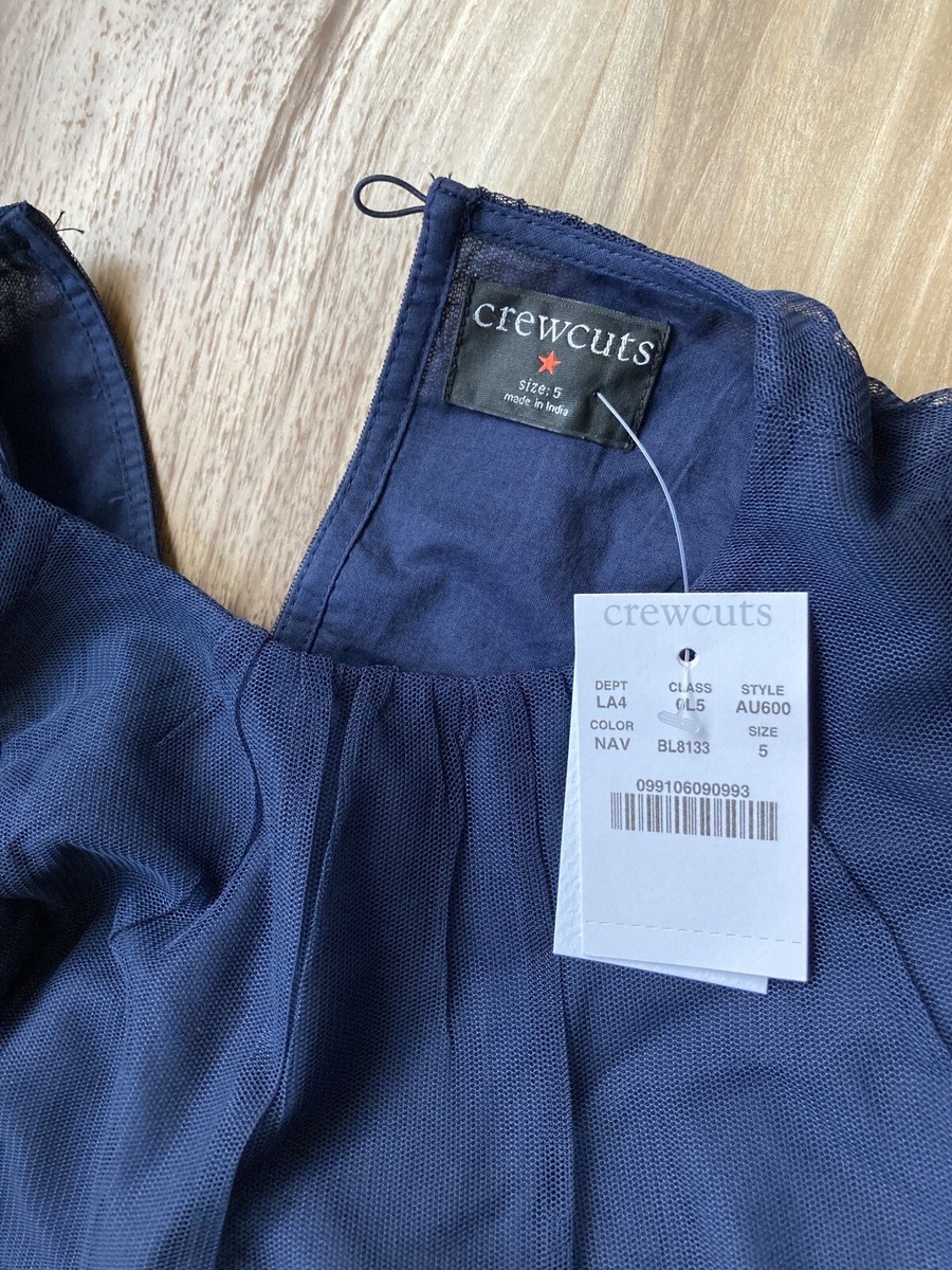 Robe Crewcuts Pour Fille - Taille 8 - Avec Jupe Tulle - Occasion Très Bon état