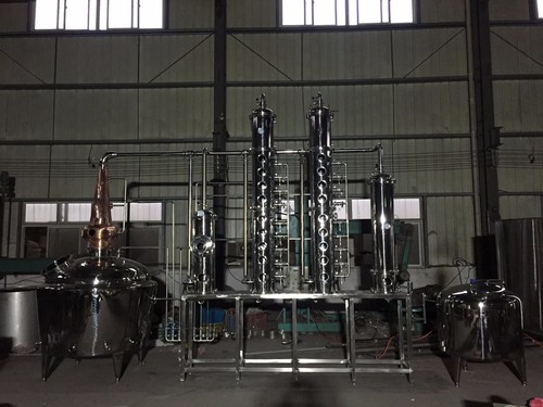 1000 L (264 g) Stainless Steel or copper Vodka or Gin still - micro distillery