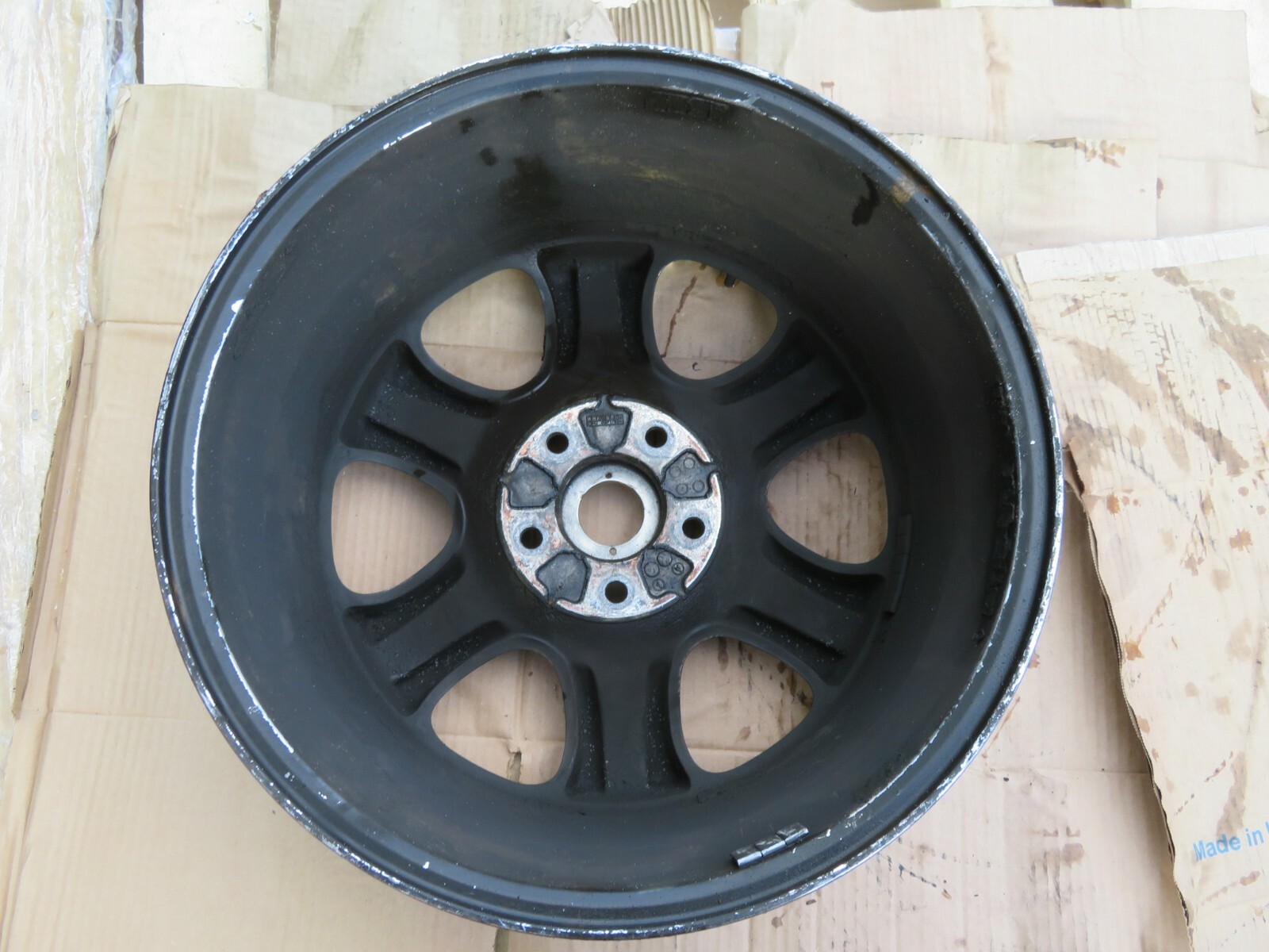 1998 - 2004 BENTLEY ARNAGE WHEEL RIM 6 SPOKE 8JX18 CHROME OEM