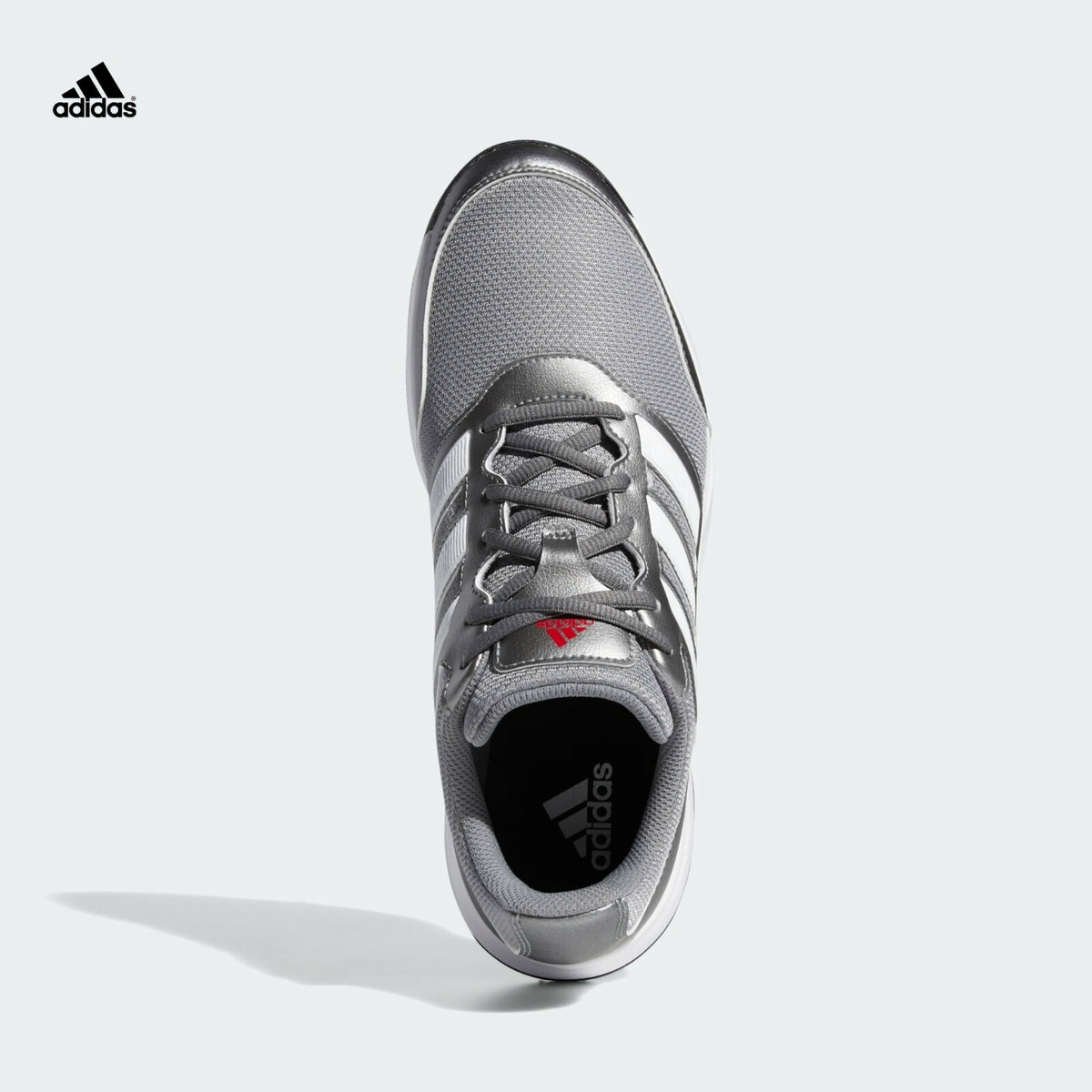 Adidas Mens Size 9.5 Tech Response 2.0 Golf Sneakers Gray Spikes Shoes EE9123 Adidas Tech Response 2.0 Grey Soft Spike Golf Shoes EE9123  main image 2
