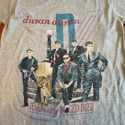 DURAN DURAN 1984 US Tour 7 Seven & the Ragged Tiger RARE