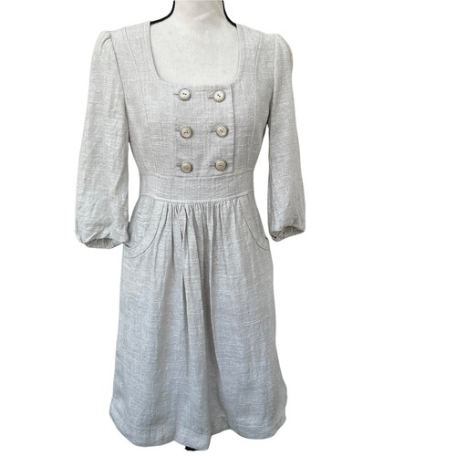 Classiques Entier Nordstrom Linen blend Princess Dress size 2 | eBay
