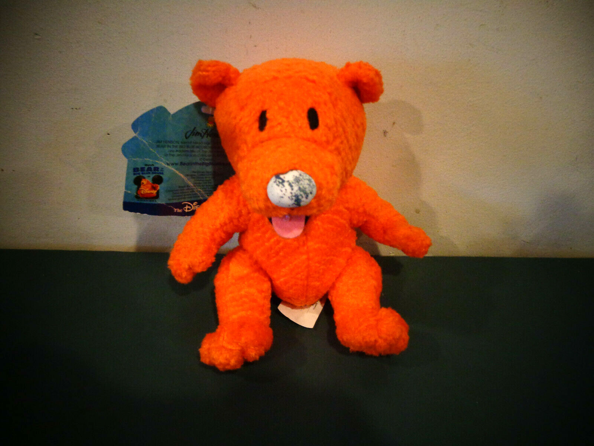 DISNEY STORE JIM HENSON ORSO NELLA GRANDE CASA BLU MINI SACCHETTO DI  FAGIOLI 8