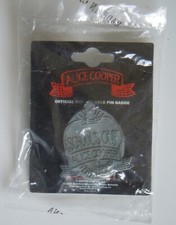 Alice Cooper Schools Out Logo Official Metal Badge (New)