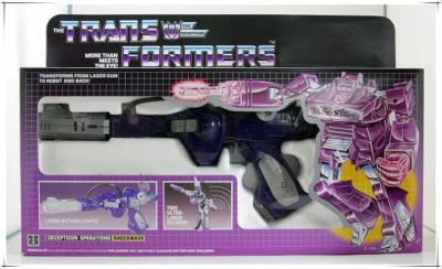 Transformers Reissue G1 Decepticons Operations Shockwave Shockblast MISB Box Set