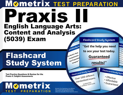Praxis II English Language Arts: Content and Analysis (5039) Exam Flashcards