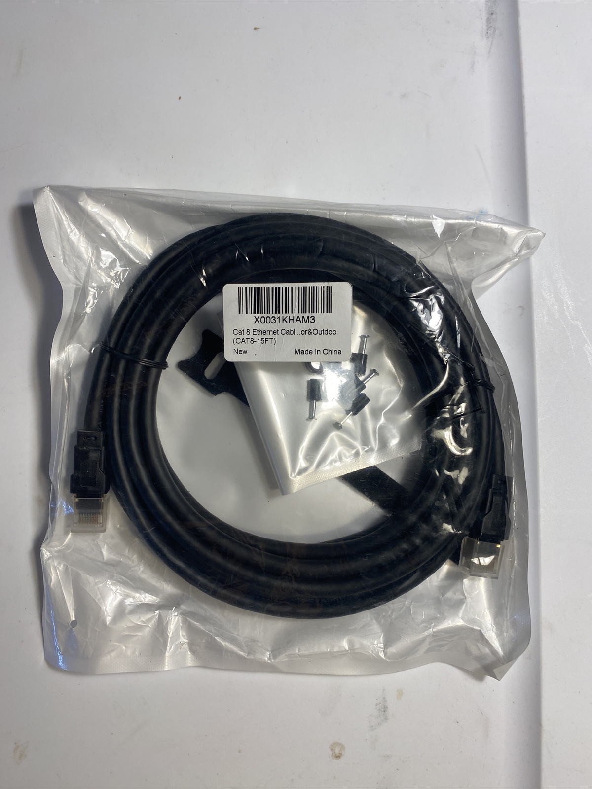 Cat8 Ethernet Cable Outdoor&Indoor Heavy Duty-image