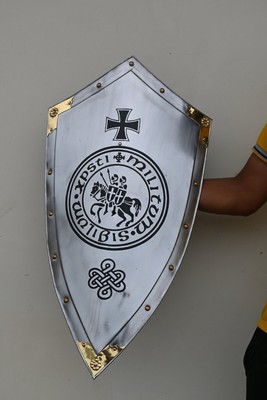 Templar Shield Personalize Shield Knight Shield Handcrafted Medieval Shield
