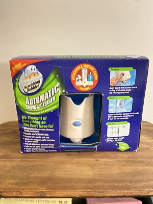 NIB Scrubbing Bubbles Automatic Shower Cleaner Kit  2 x 34 oz Refill Bottles