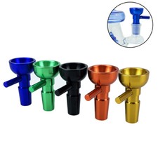 14MM Male Metal Bowl For Water Pipe Hookah Bong Hookah Water Replacement Head