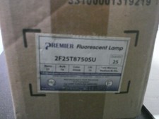x25 Premier Fluorescent Lamps 2F25T8750SU 25W/T8/5000K/75CRI 3 FT Light Bulbs
