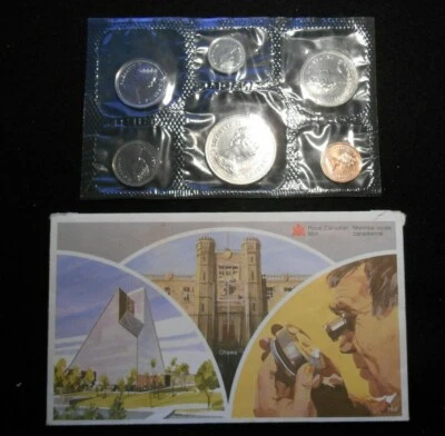 CANADA Série 6 monnaies 1983 FDC - Photo 1/4