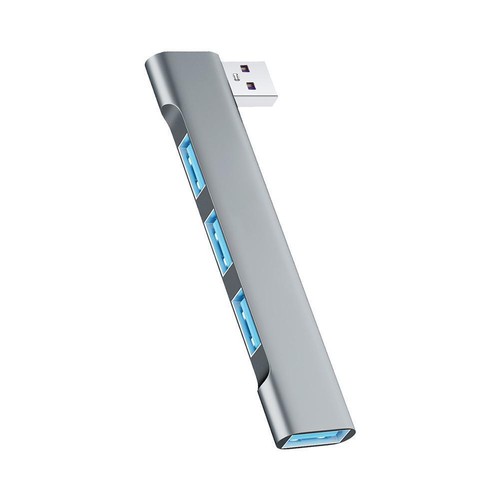 4 in 1 USB3.0 Hub Adapter, Type C To USB 3.0 Powered 3 5G D3P7 Adapter Hub J3H9 - Afbeelding 5 van 14