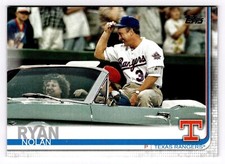 2019 Topps Update Series - SP Legend Variation #US219 Nolan Ryan Rangers