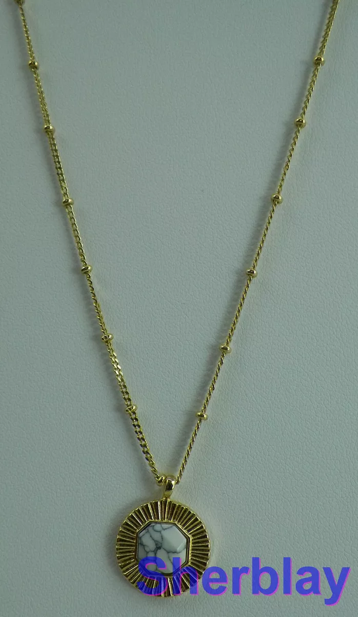 Gorjana power shop gemstone necklace