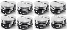 Kb Hypereutectic Coated Flat Top 2vr Pistons8 Chevy Sb 383 Use W6.0 Rod 030