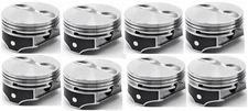 KB Hypereutectic Coated Flat Top 2vr Pistons/8 Chevy SB 383 use w/6.0 rod 030