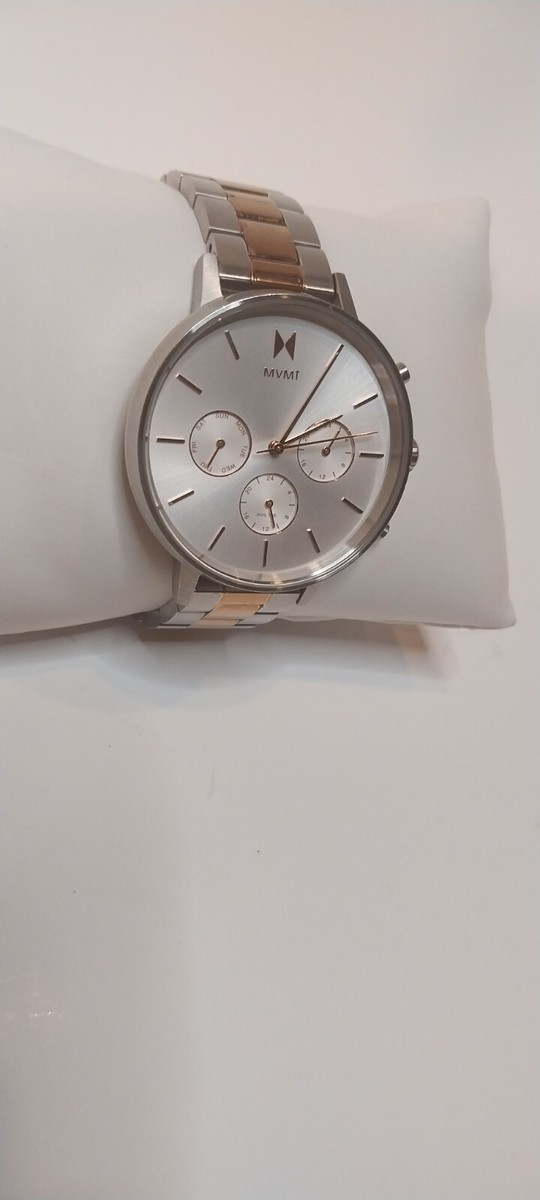 MVMT Nova/Stella 38mm Women\'s Silver and Gold (Bronze) Watch 28000113_b.jpg?sw=600&sh=600 main image 2