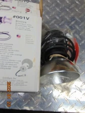 NOS LUMEDYNE # 001V 800WS STRAIGHT CORD STANDARD HEAD UV FLASH TUBE