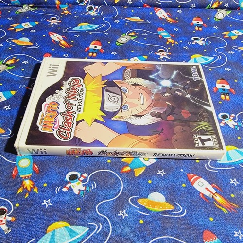 Naruto Clash of Ninja Revolution - Nintendo Wii Pristine Disc 180 Day Guarantee - Picture 8 of 8