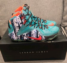 美品　NIKE ナイキ LEBRON12 クリスマス　28cm Preços baixos em Nike LeBron 12 Xmas Akron Birch | eBay