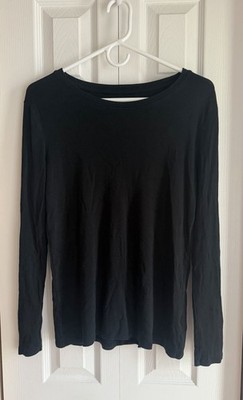 Merona Women s Medium Long Sleeve T-shirt, Black