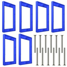 MCSDFN 6 PCS 1/4" Single Gang Outlet Box Extenders with 12 Screws - Electrica...