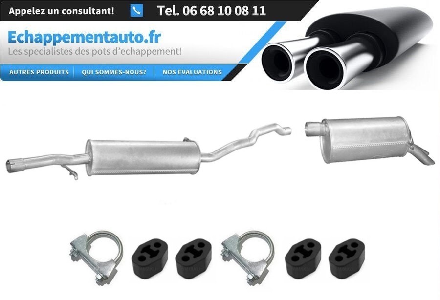 Échappement Ford Galaxy 2.8 V6 pour retrouver le confort des trajets en famille