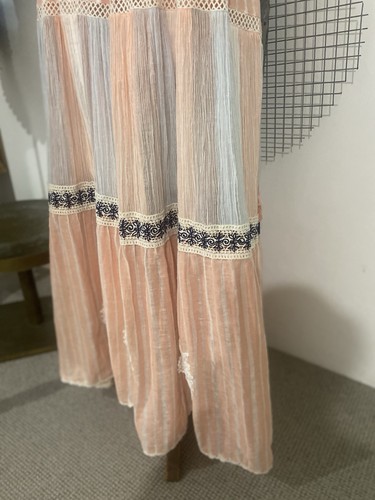 HEMANT & NANDITA rrp$500 ‘BONNY’ MAXIDRESS Sz S BNWT - Picture 6 of 15