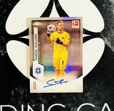2023-24 Topps Chrome Bundesliga - Marcel Schuhen Base Auto BCA-MSC - Darmstadt