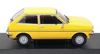 Ford Fiesta Mki 1.1 Ghia Yellow 1976 1/43 Vanguards VA12513