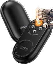 2-in-1 Portable Rechargeable Magnetic Hand Warmers with 3 Heating Levels - 2pack