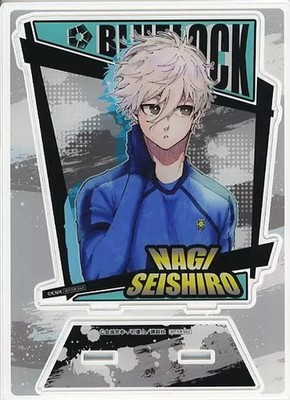 Seishirou Nagi Acrylic Stand BIG BLUELOCK Lucky Can Badge Box Collectible
