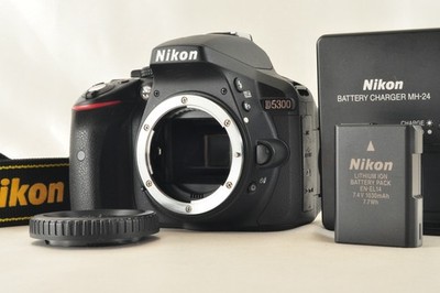 [NEARMINT] Nikon D5300 24.2MP Digital SLR Camera Body (5,322 shots)  Japan #1122