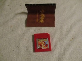 Pokemon Red Nintendo Gameboy Ntsc  Game Tested Working. 1998 1999 & book nes