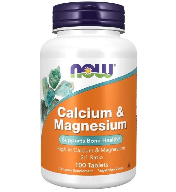 Now Foods Calcium & Magnesium 100 Tab