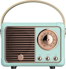 Retro Bluetooth Speaker Vintage Decor Small Wireless Bluetooth Speaker Cute Old