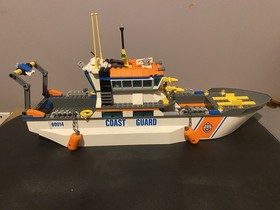 LEGO City: Coast Guard Patrol (60014)  98% Complete Missing One Instruction Book