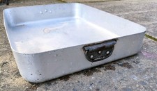 alte Aluwanne Fleischwanne Mengwanne Mischwanne Metzgerwanne mit Griffen Bräter 