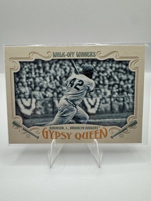 2016 Topps Gypsy Queen #GWO-4 Jackie Robinson Walk-Off Winners