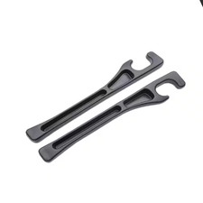 2-Pack Car Seat Gap Filler, Soft PU Leather-Textured Side Gap Seam Organizer wit