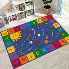Children's Rug - Let's Learn the Alphabet Together - Gift 100X120