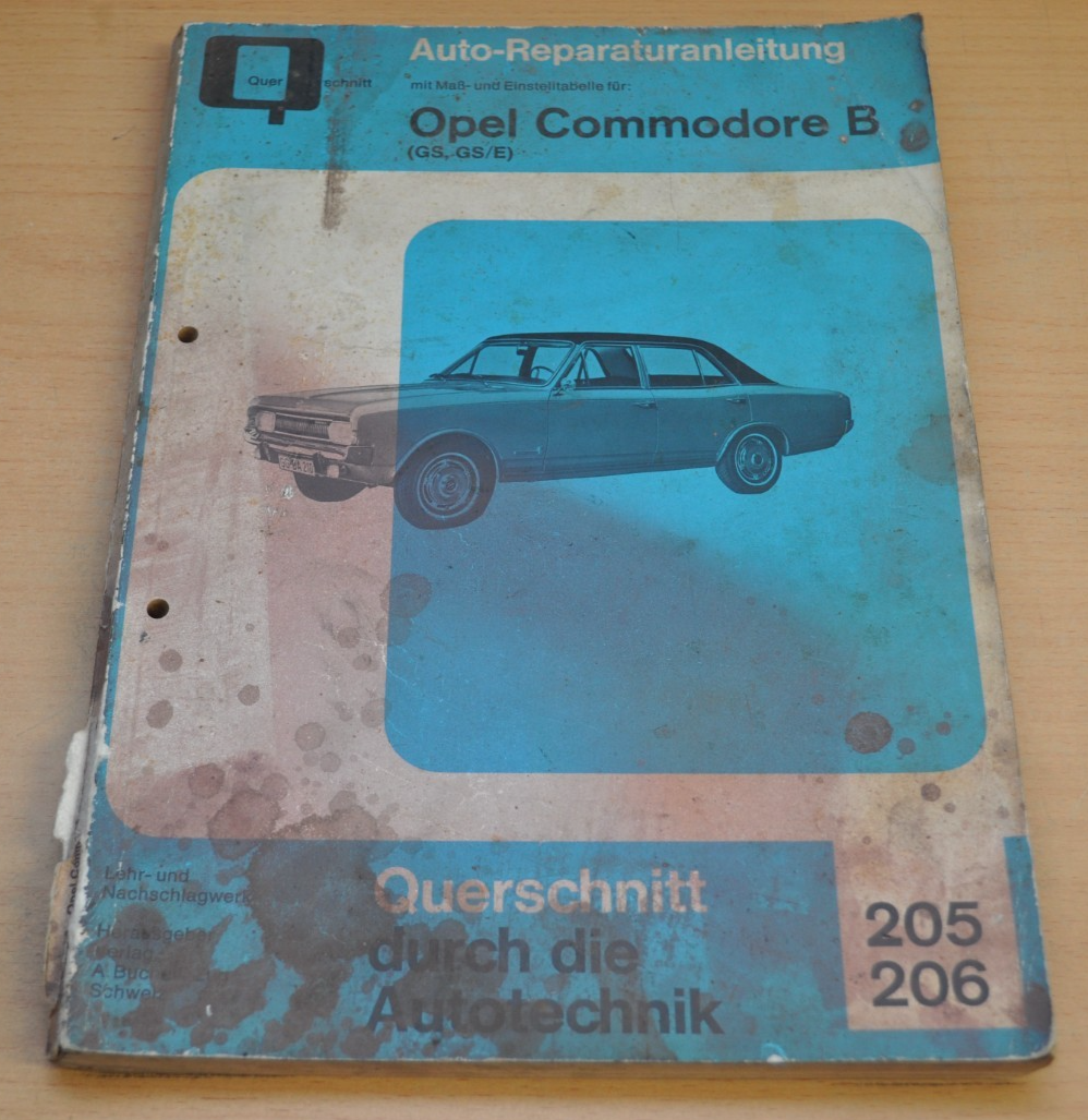 Opel Commodore B GS GS/E Motor Elektrik ab 1972 Reparaturanleitung B344