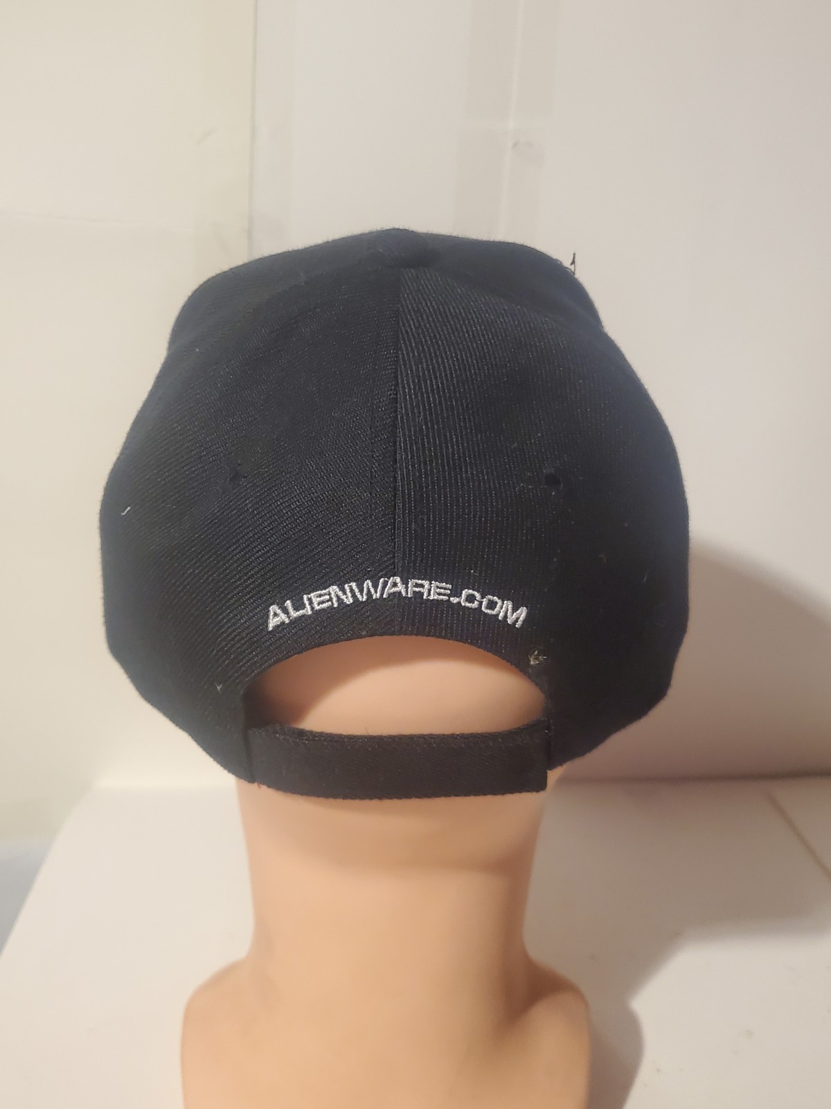 Alienware Hat Black Adjustable Strapback Cap Silv… - image 3