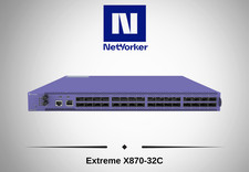 Extreme Networks 17800 X870-32C Base Switch w/2x AC -Same Day Shipping