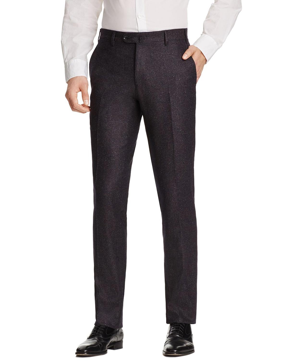 Мужские брюки Valentini Slim Fit из Донегальской шерсти, шелка и кашемира, 30 коричневых - NWT $395