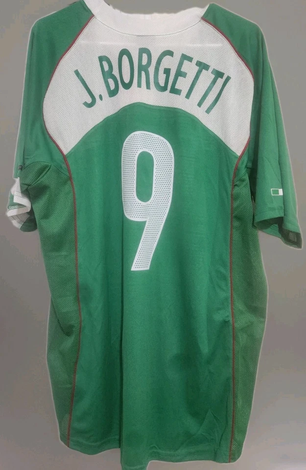 Редкая футболка Nike Mexico Джареда Боргетти домашний футбол размер XL - Изображение 3 из 4